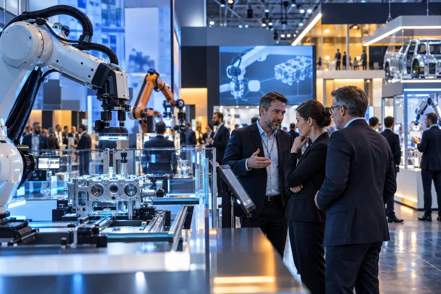 automatica Munich transfer from Prague