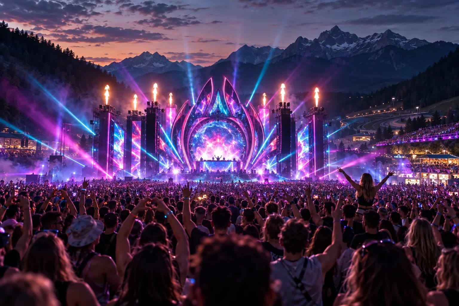 Electric Love Festival transfer from Prague