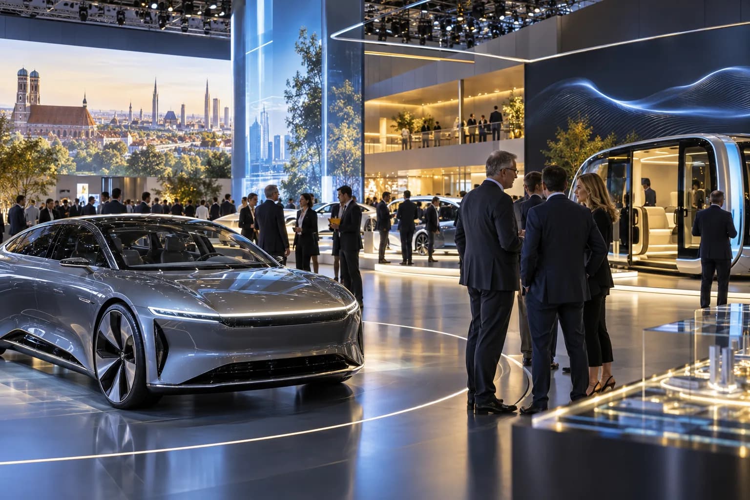 IAA Mobility Munich transfer from Prague