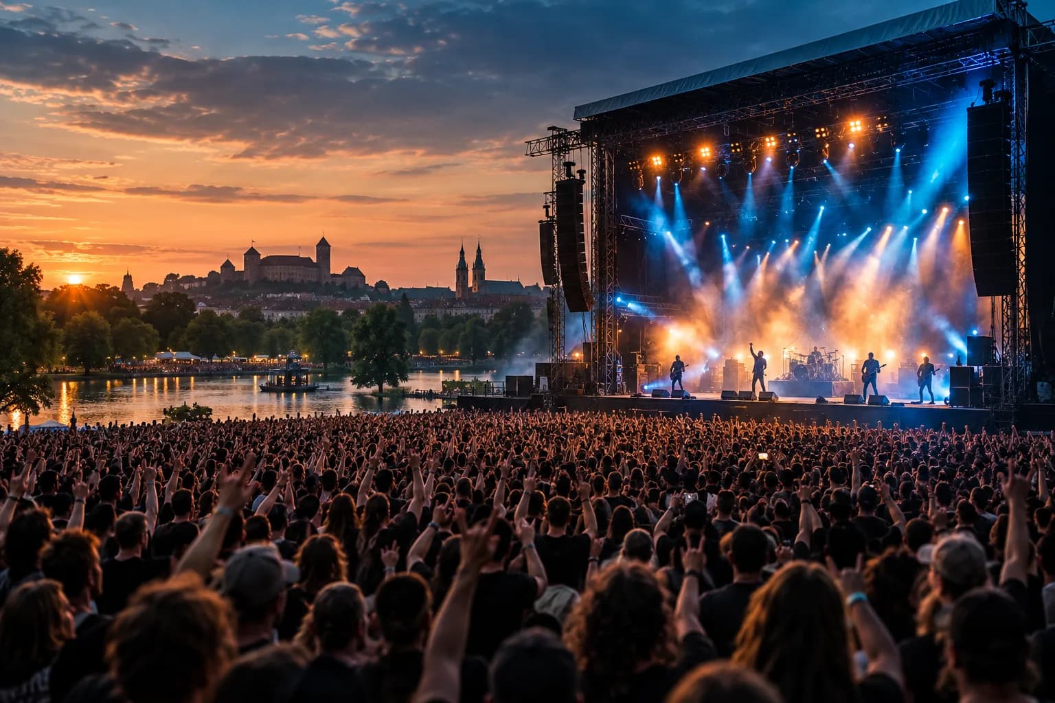 Rock im Park transfer from Prague