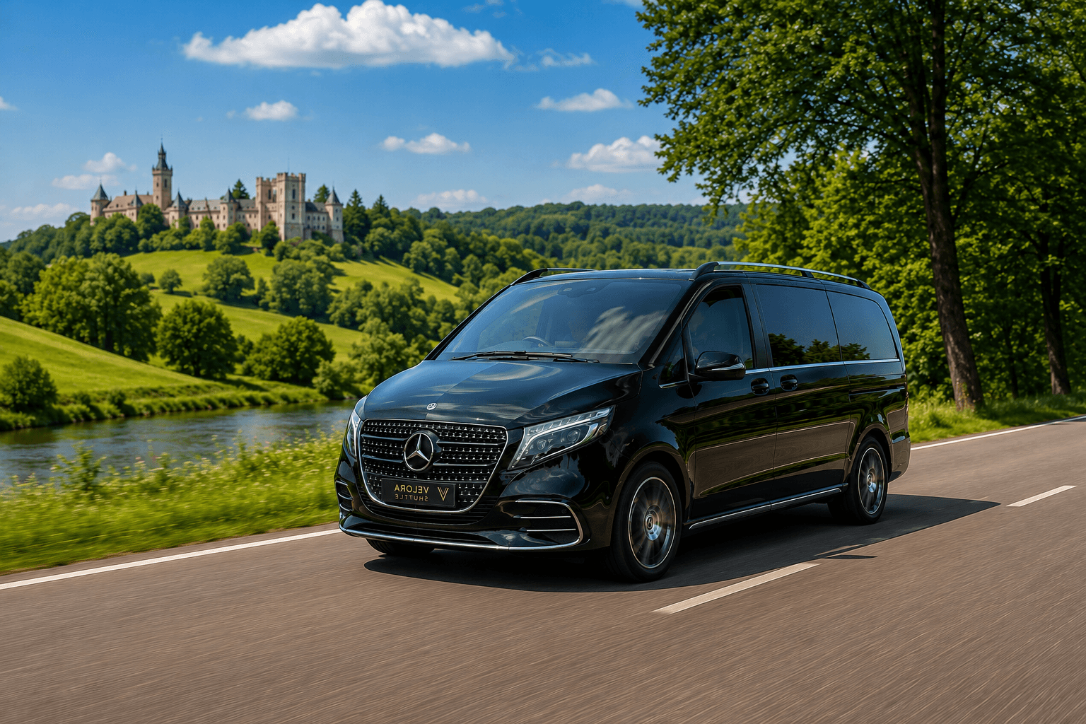 Luxury Mercedes-Benz V-Class Van