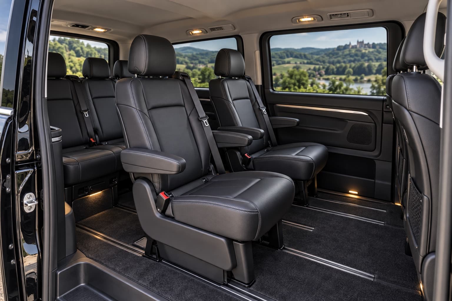 Premium Mercedes-Benz Vito Van interior