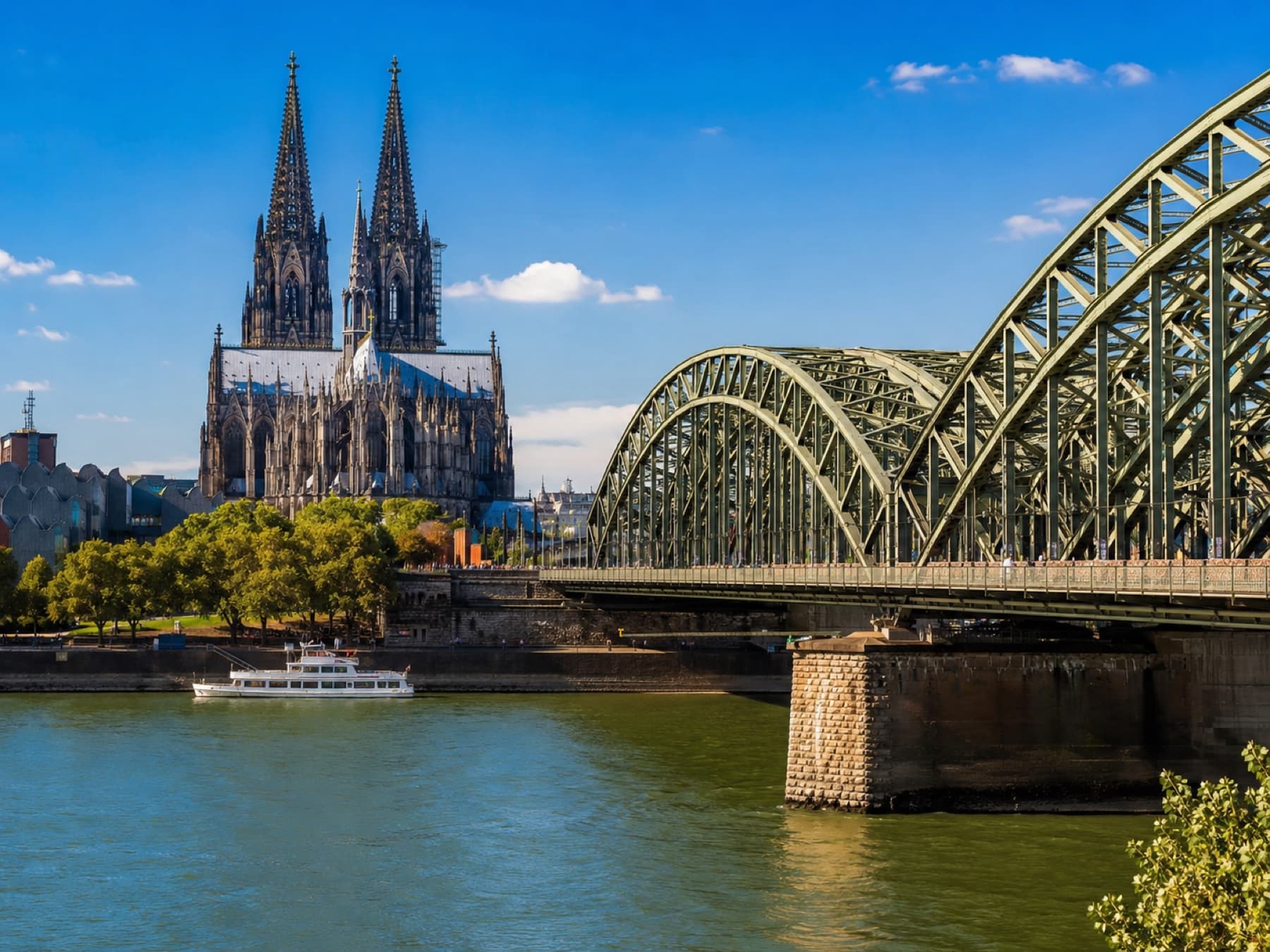 Cologne Cathedral and Hohenzollern Bridge